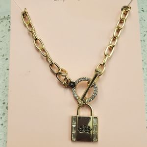 Juicy Couture Lock Necklace